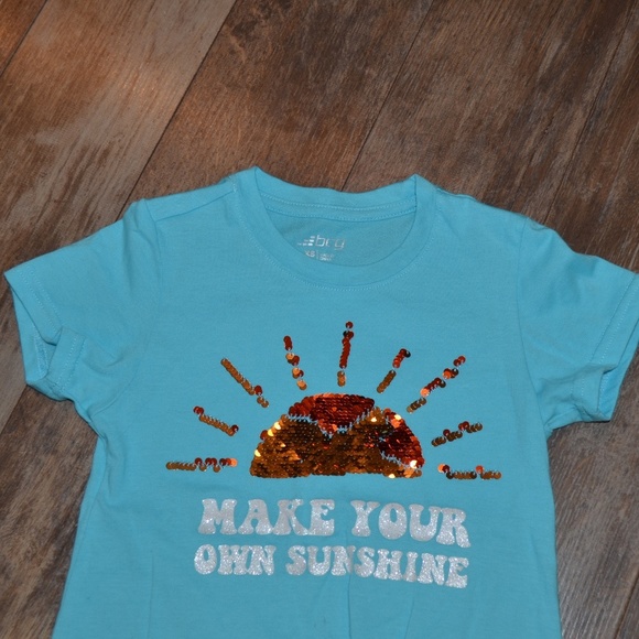 BCG - Blue T-Shirt- Make Your Own Sunshine - Picture 3 of 4